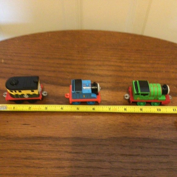 Lot 2 Thomas Friends Take N Play Die Cast Trains PHILIP PERCY + 1 Plastic THOMAS - Picture 6 of 8